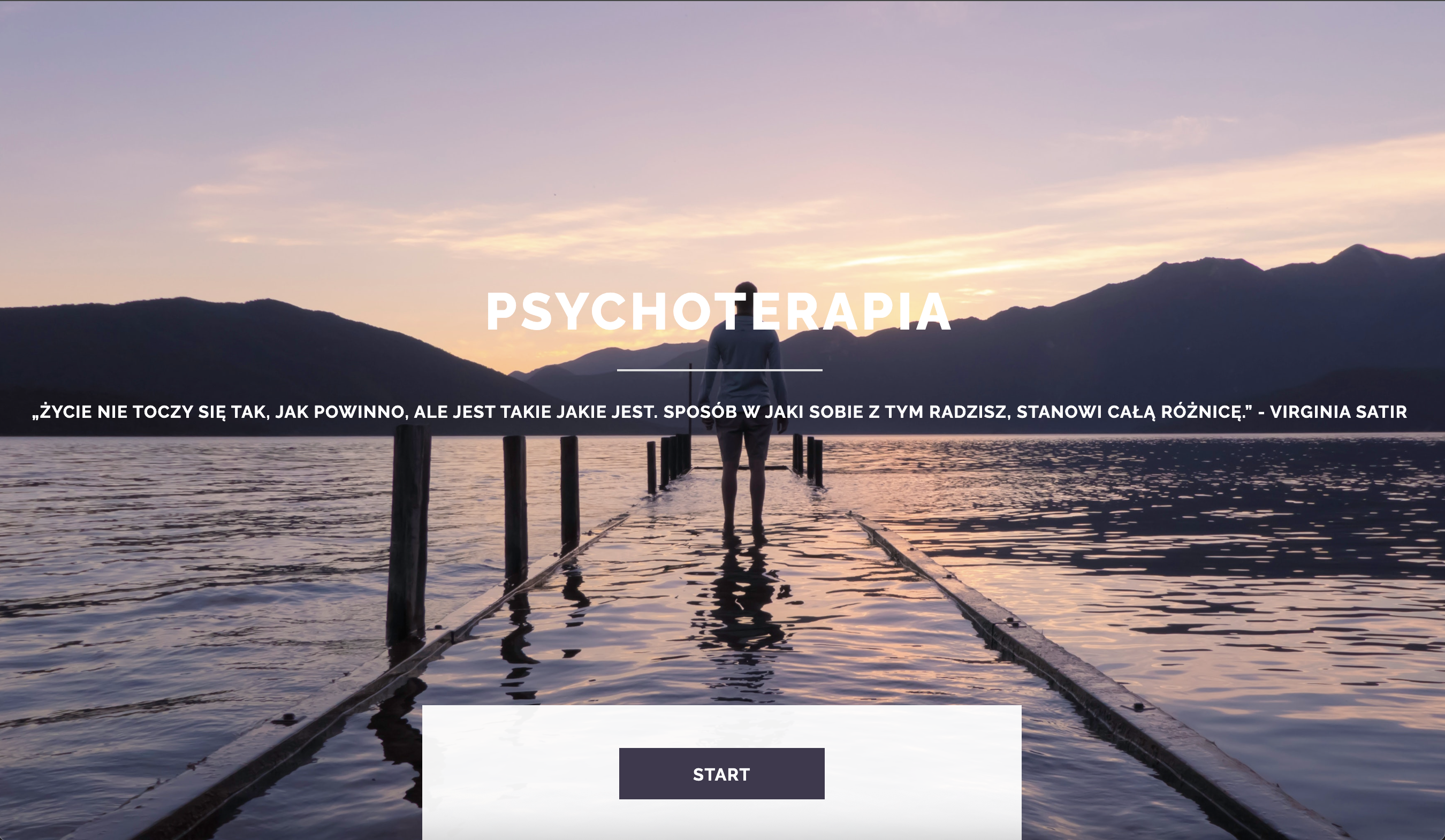 Minimalistyczna Strona Wizytówkowa